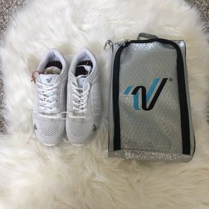 Varsity V-Force cheer shoes + Carrying case
